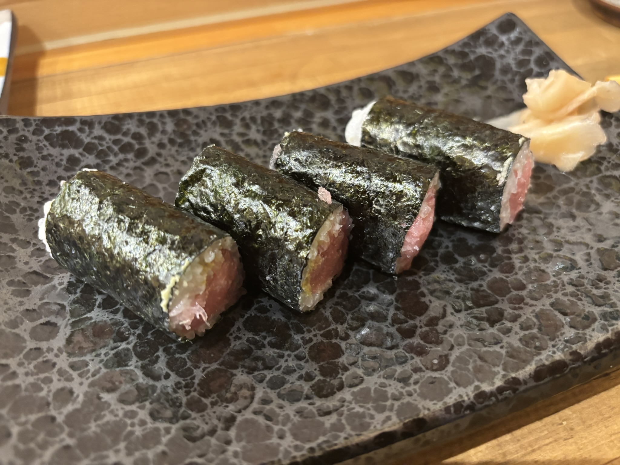 千成寿司の鉄火巻き