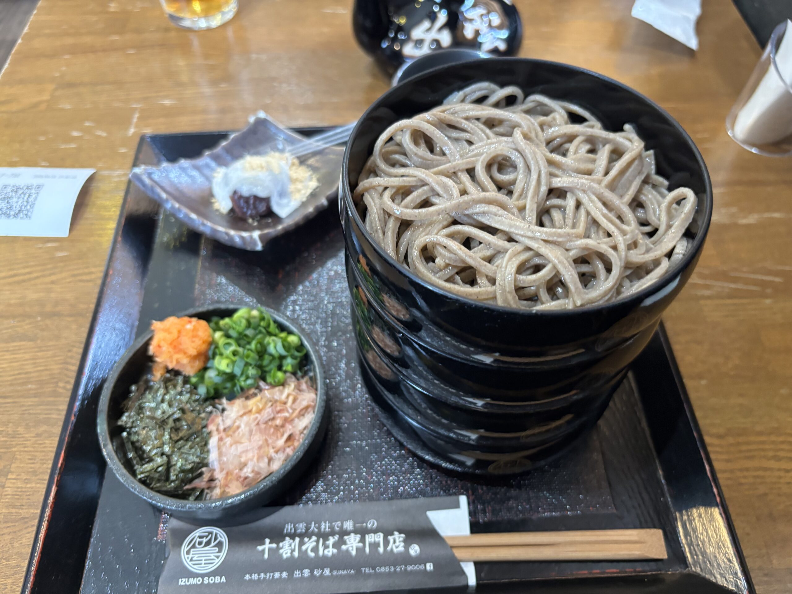 砂屋の出雲そば