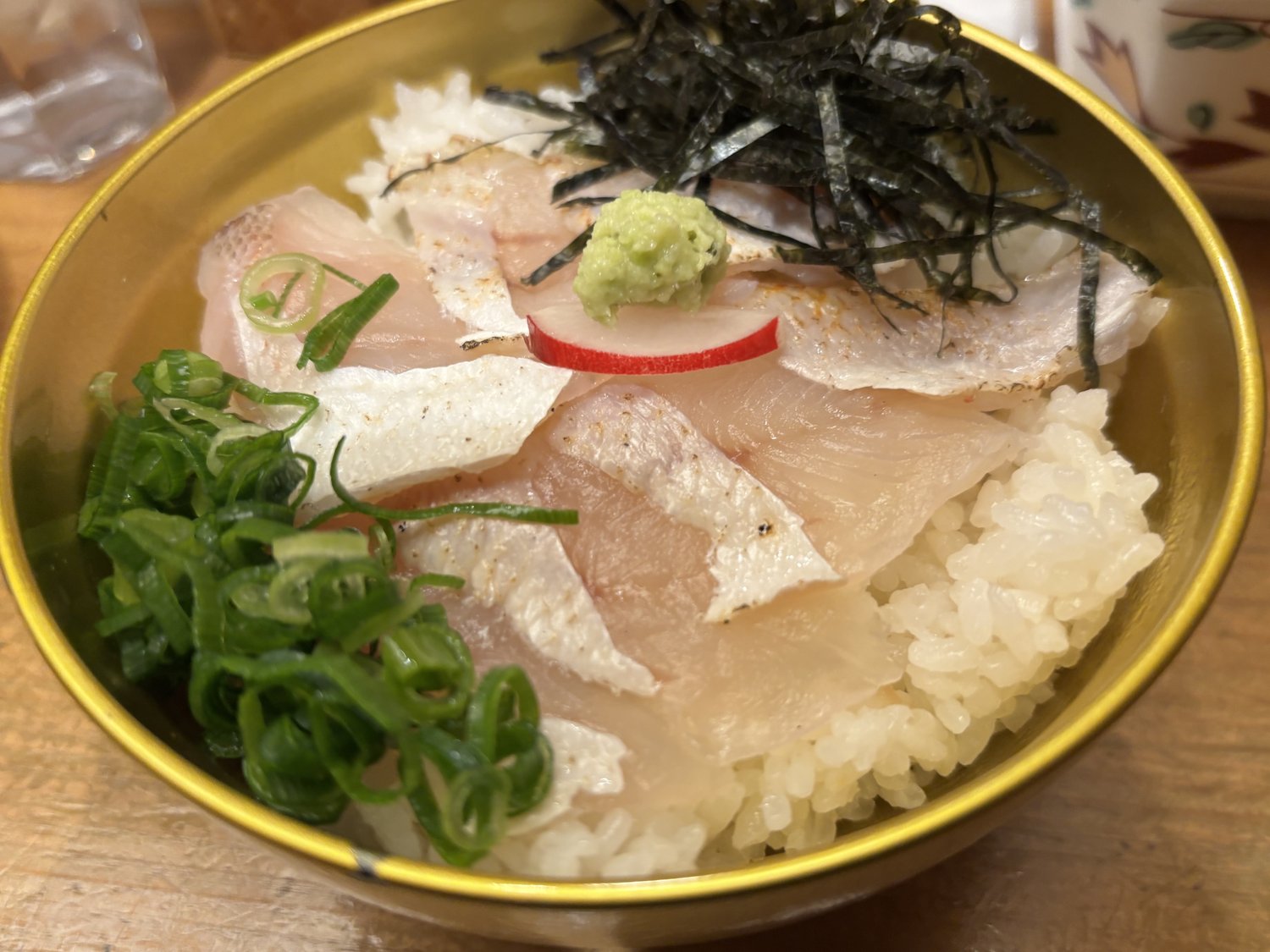 のどぐろ日本海ののどぐろ丼